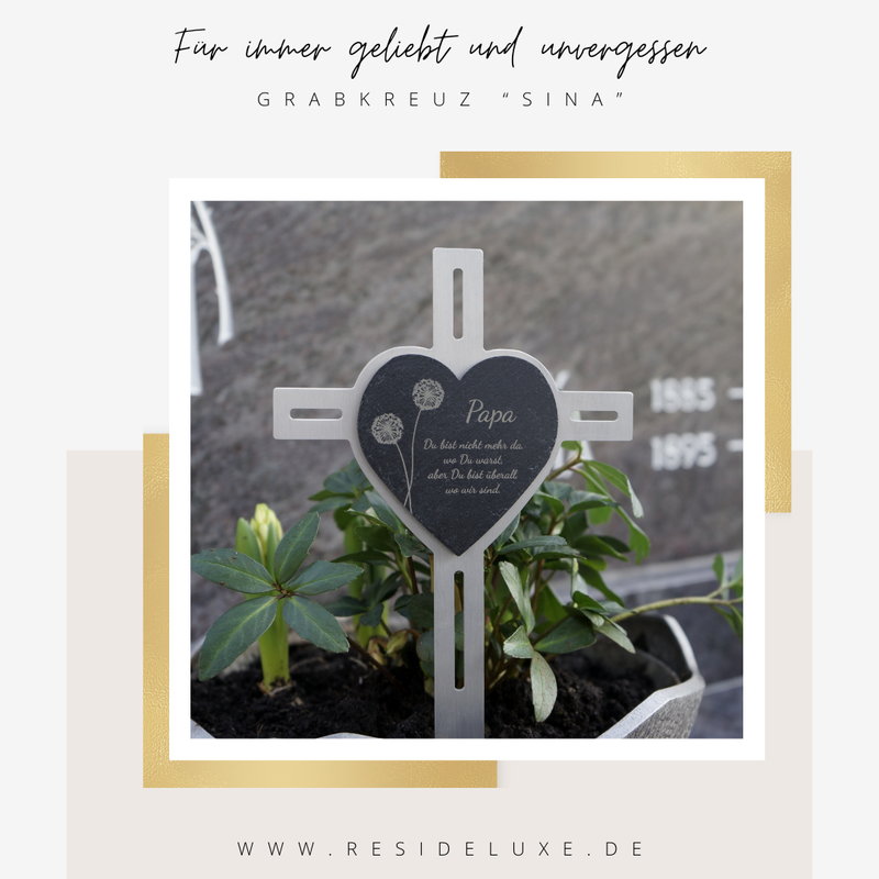 Grabkreuz &quot;SINA&quot;