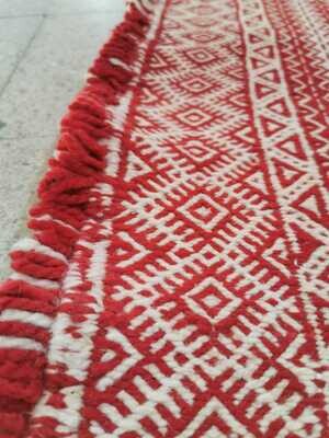 tapis berbère taznakhte kilim rouge