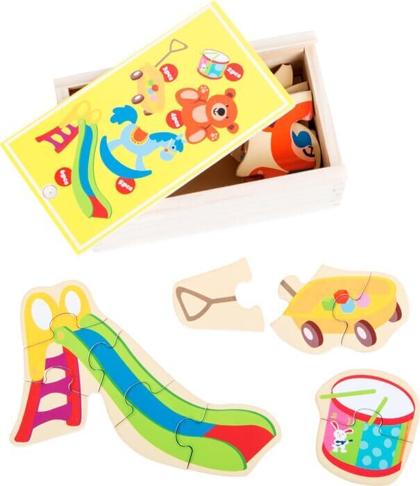 Scatola Puzzle in Legno 2+