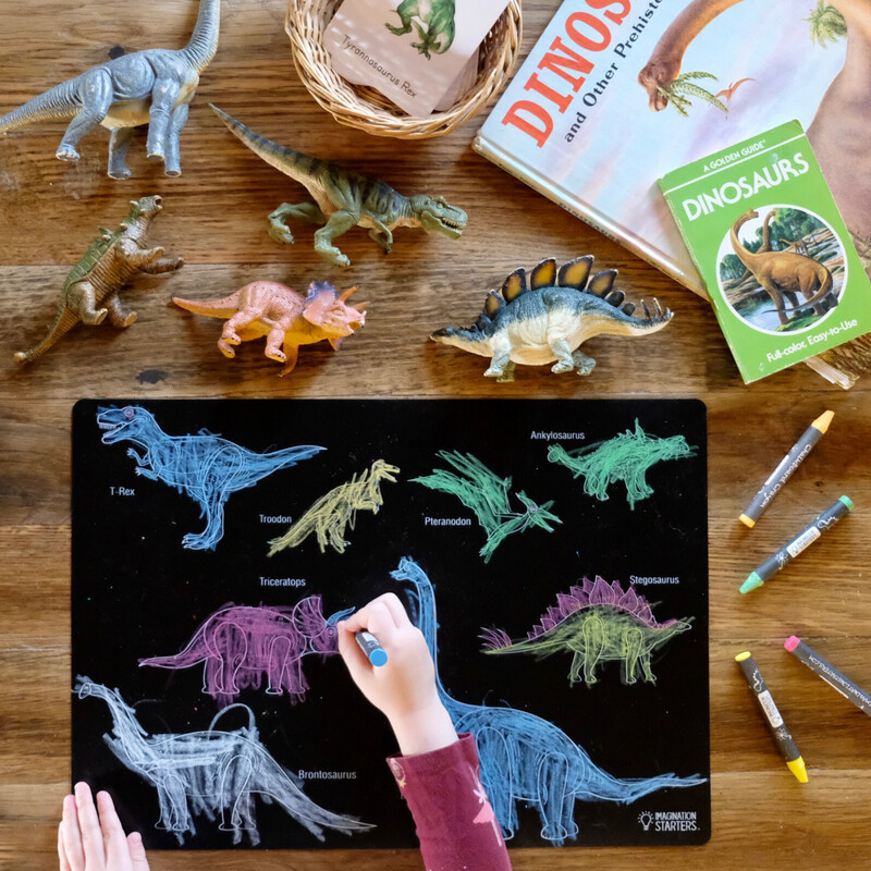 Lavagna - Tovaglietta con Dinosauri
