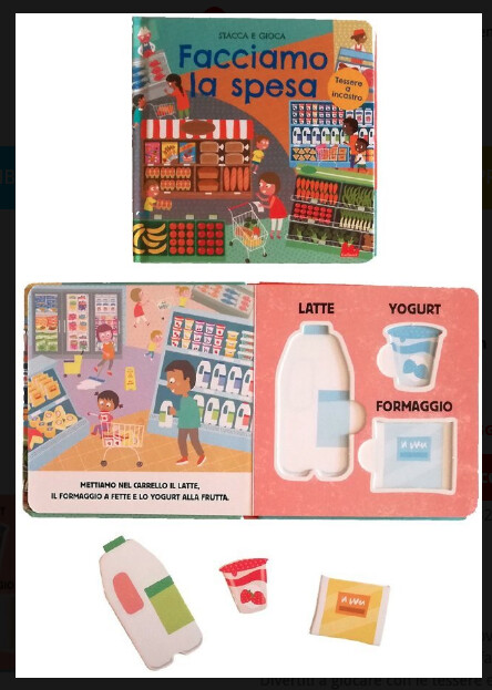 Libro Puzzle - Facciamo la Spesa!