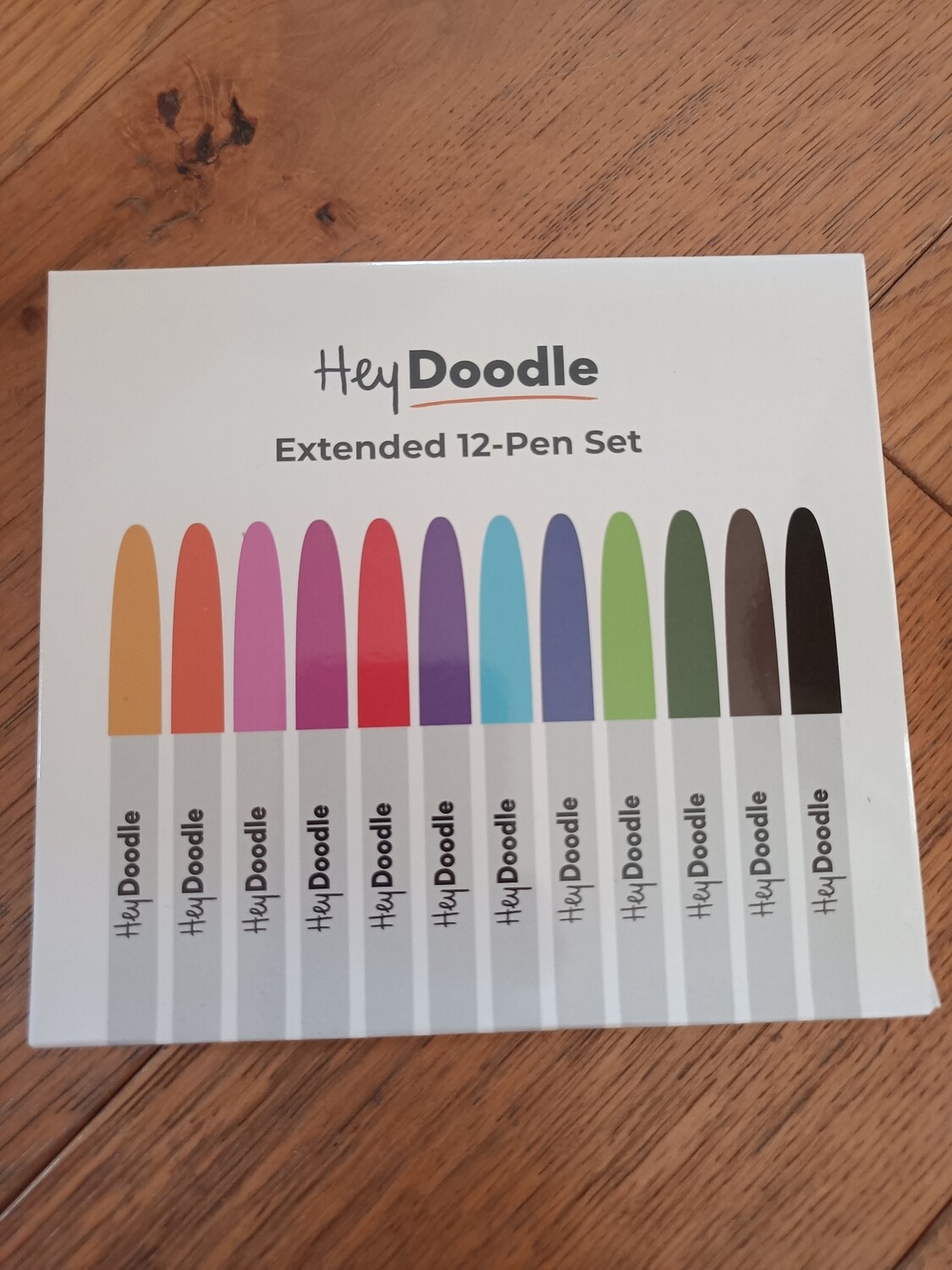 12 pennarelli per tovaglietta Hey Doodle