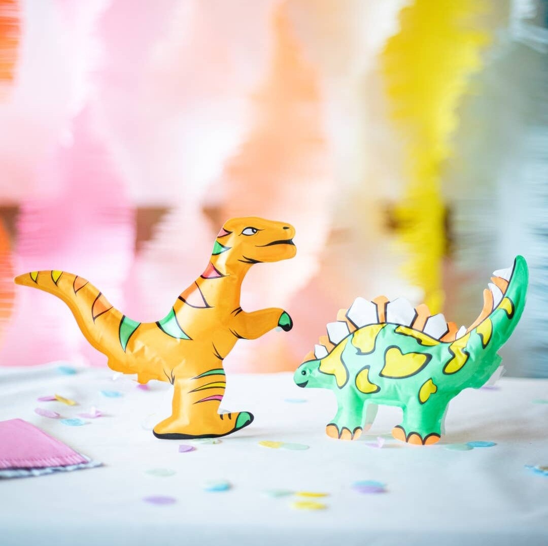 Disegno gonfiabile da colorare - Dinosauri