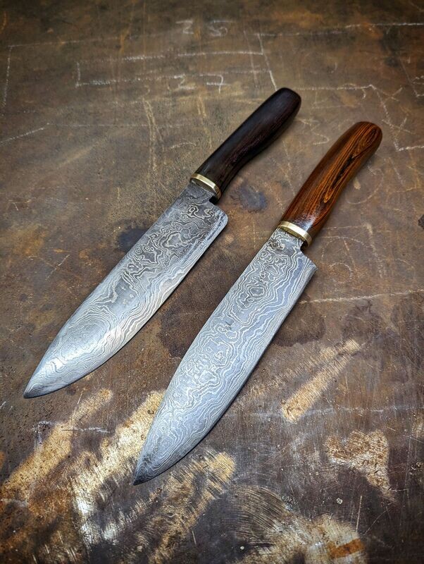2-Day Damascus Knife making class