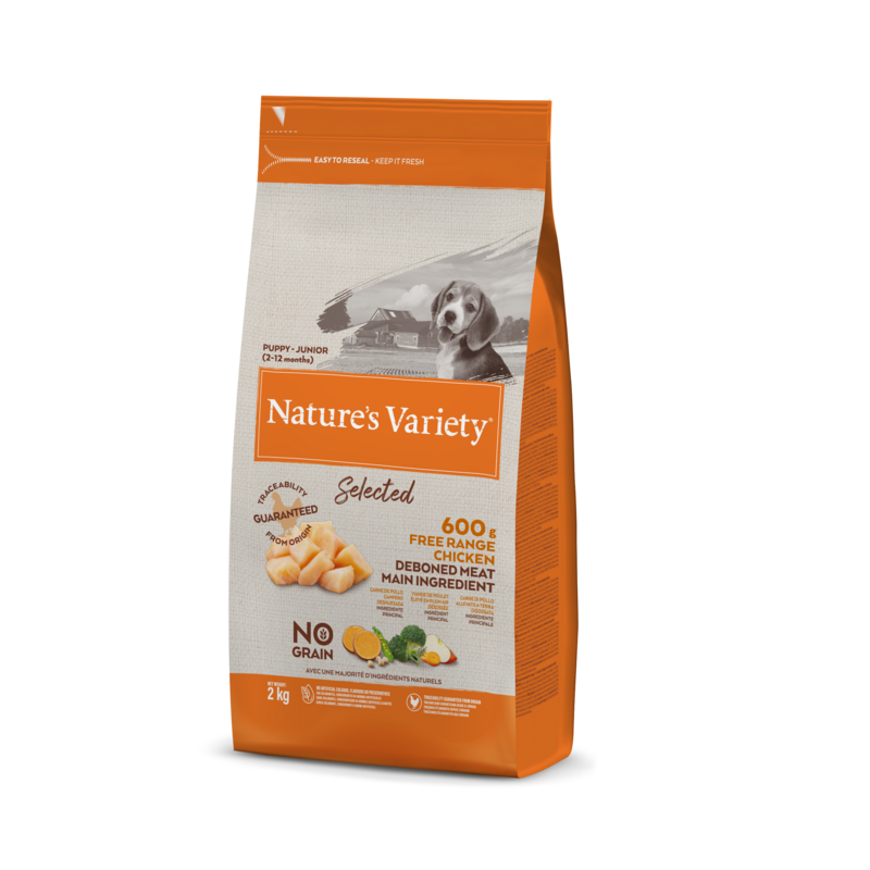 HEALTHY GRAINS PUPPY MED/MAX (vištiena)