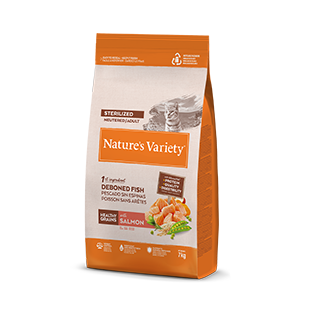 HEALTHY GRAINS STERILIZED CAT (lašiša) HEALTHY GRAINS STERILIZED CAT (lašiša)