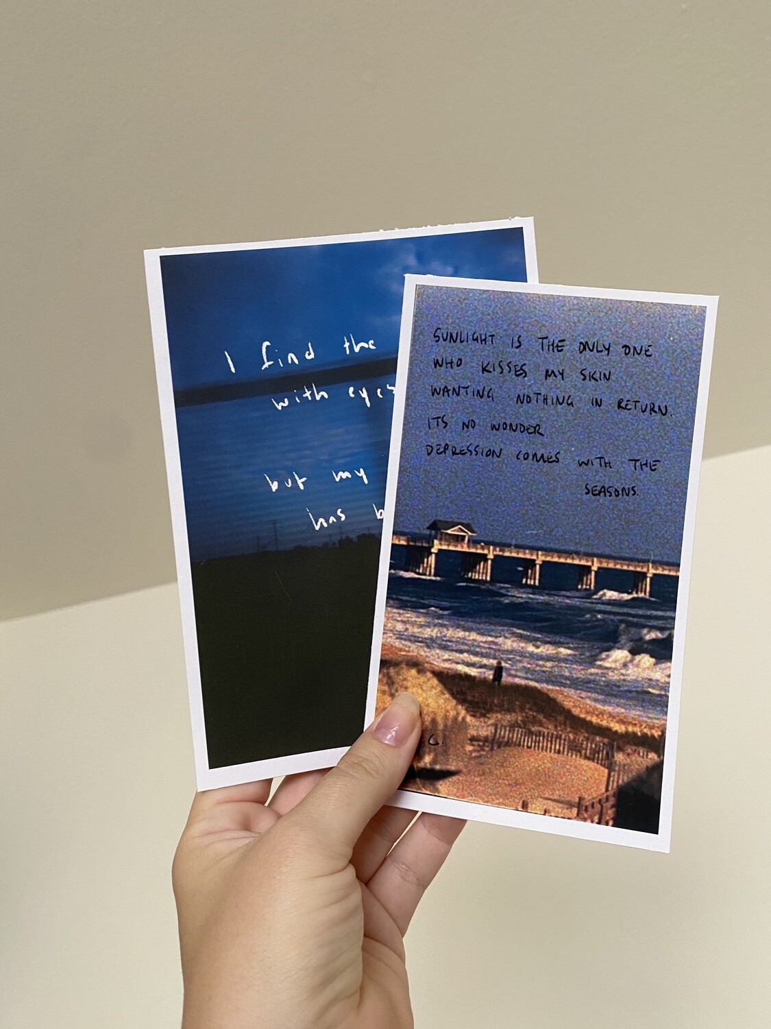 Poetry Prints + Handwritten Poem