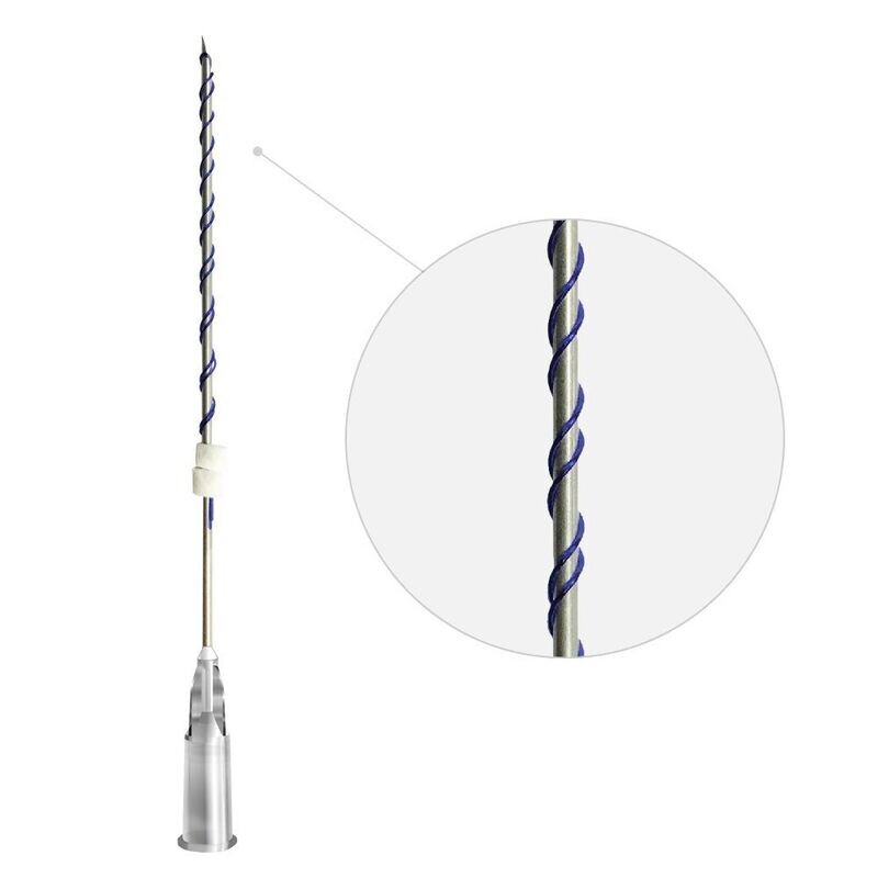 Rainbow Double Screw PDO-Fäden mit Nadeln Rainbow Double Screw PDO-Fäden mit Nadeln