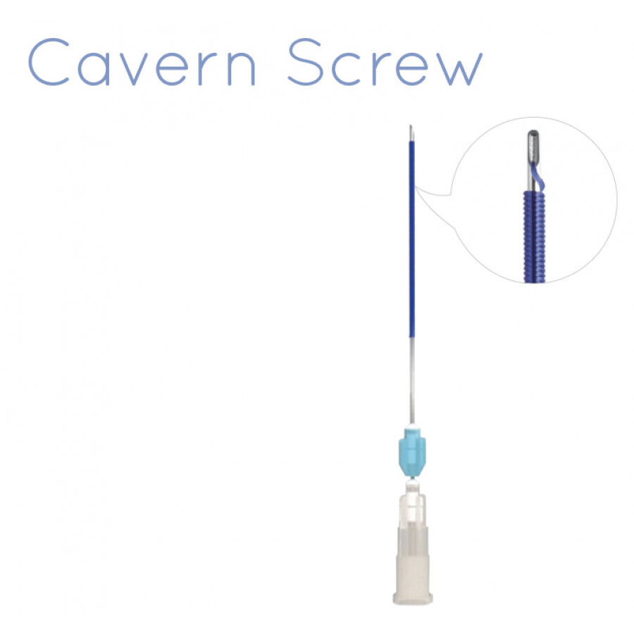 Rainbow Cavern Screw PDO-Fäden mit Nadeln