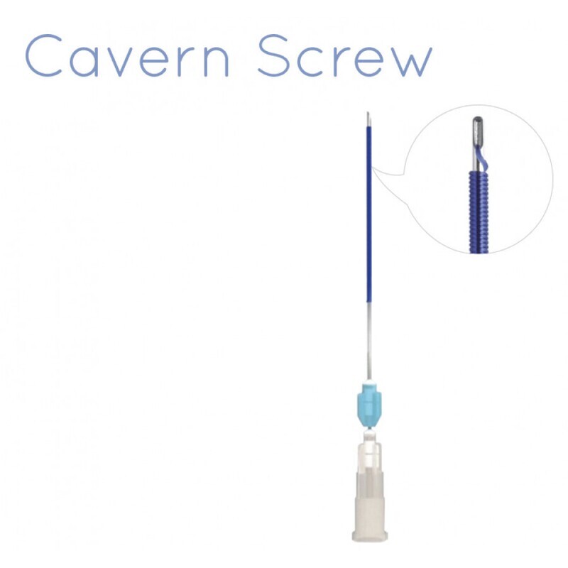 Rainbow Cavern Screw PDO-Fäden mit Nadeln Rainbow Cavern Screw PDO-Fäden mit Nadeln