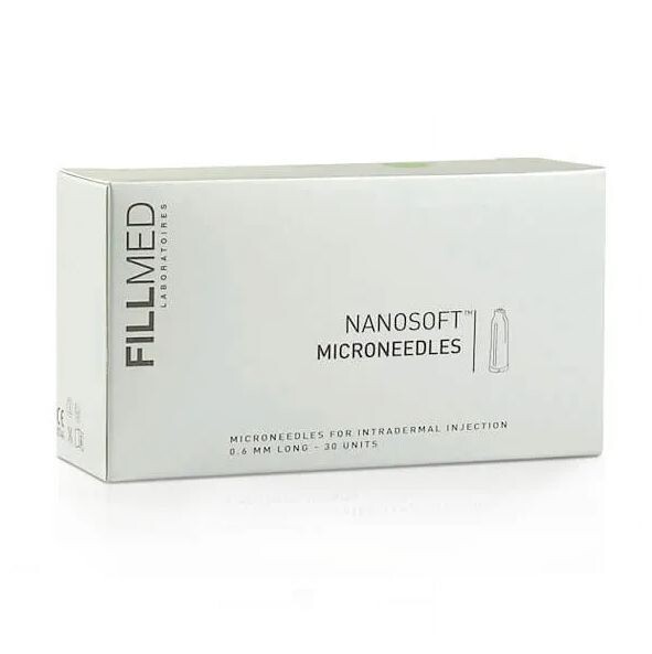 Fillmed Nanosoft Microneedles 0.6mm (30 Stück) - Filorga