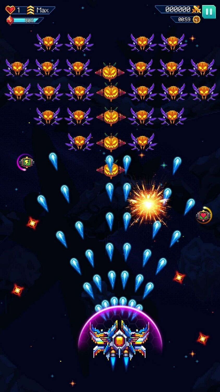 Space Force War Galaxy Attack - Unity Project