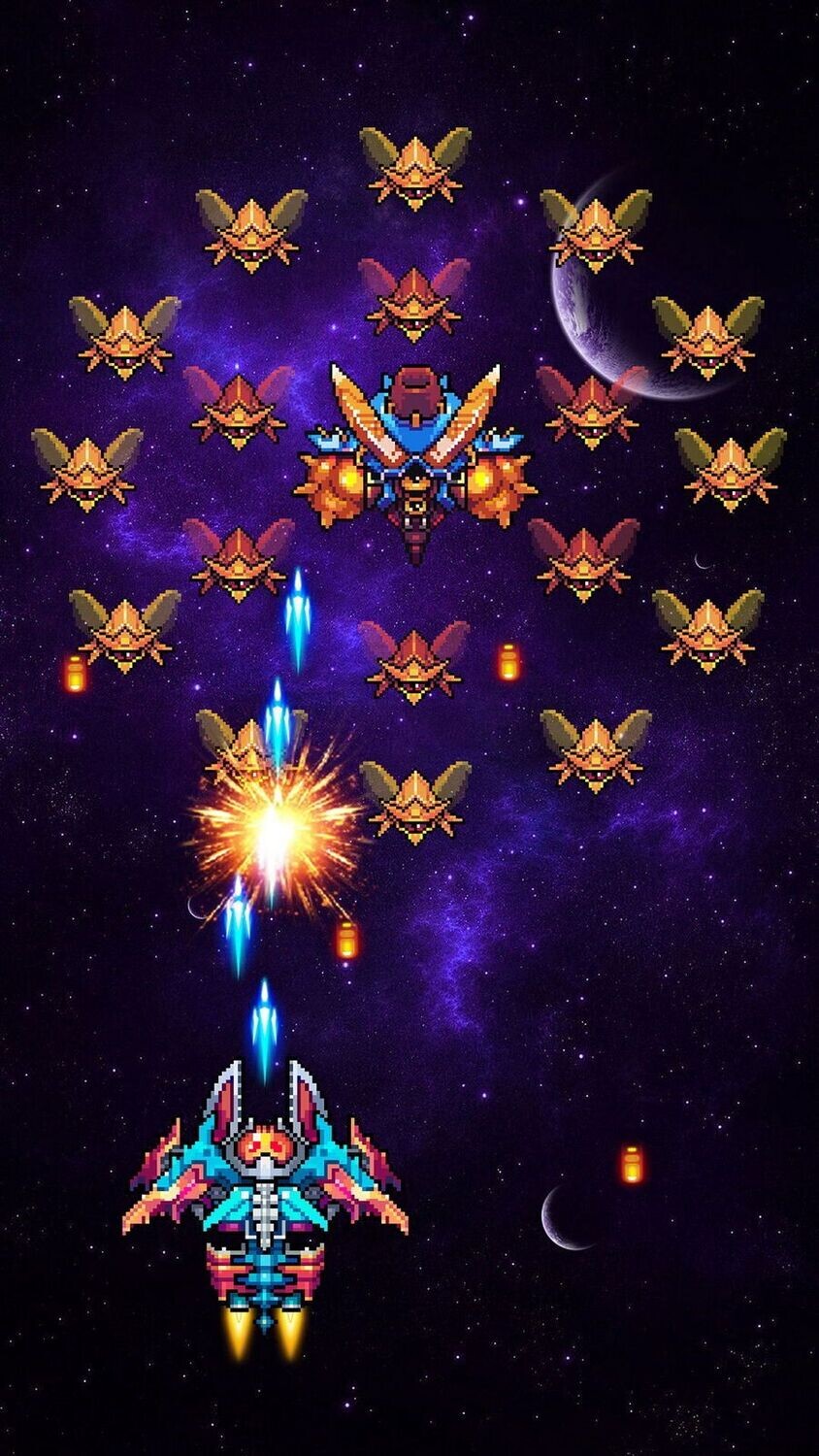 Space Force War Galaxy Attack - Unity Project