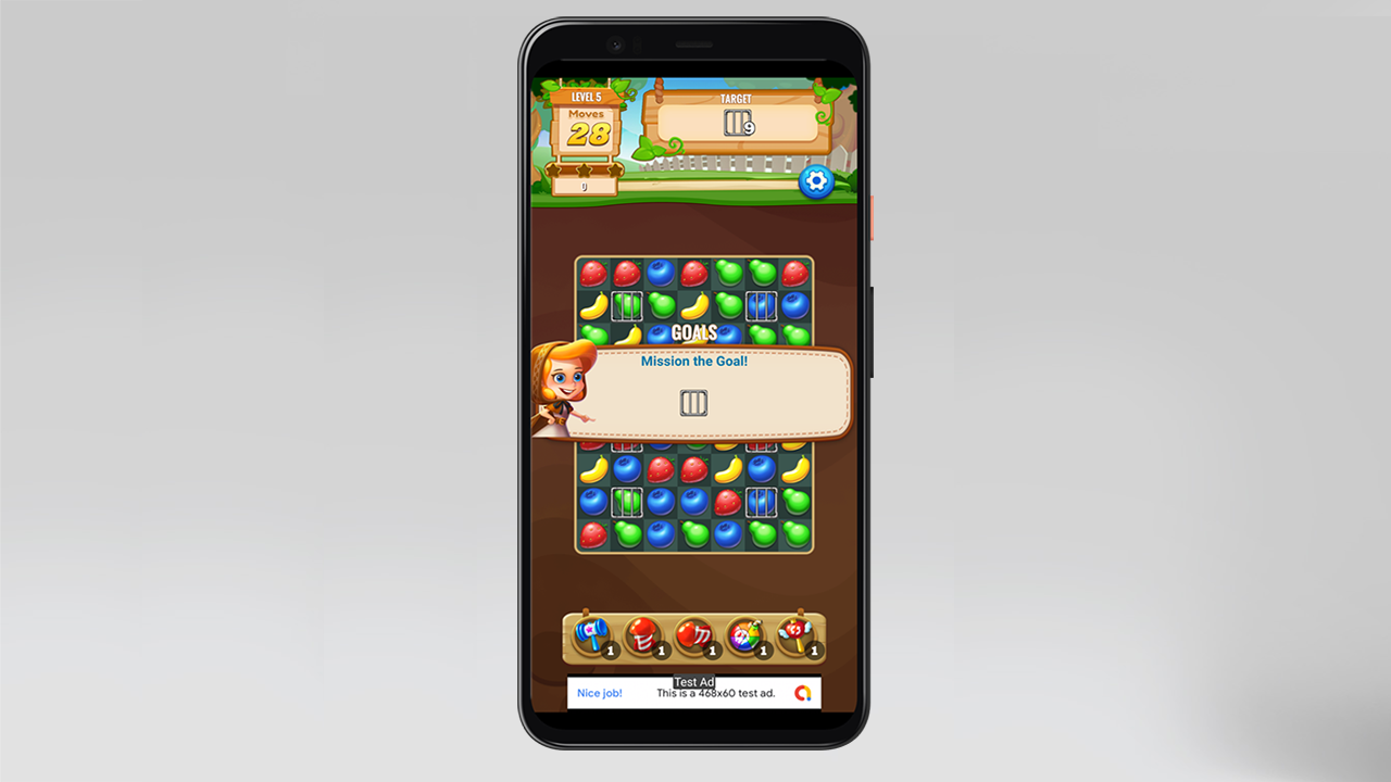Juice Pop Mania - Match 3 Game Unity Project