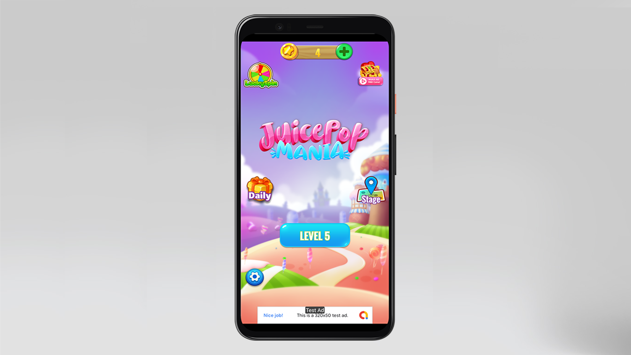 Juice Pop Mania - Match 3 Game Unity Project