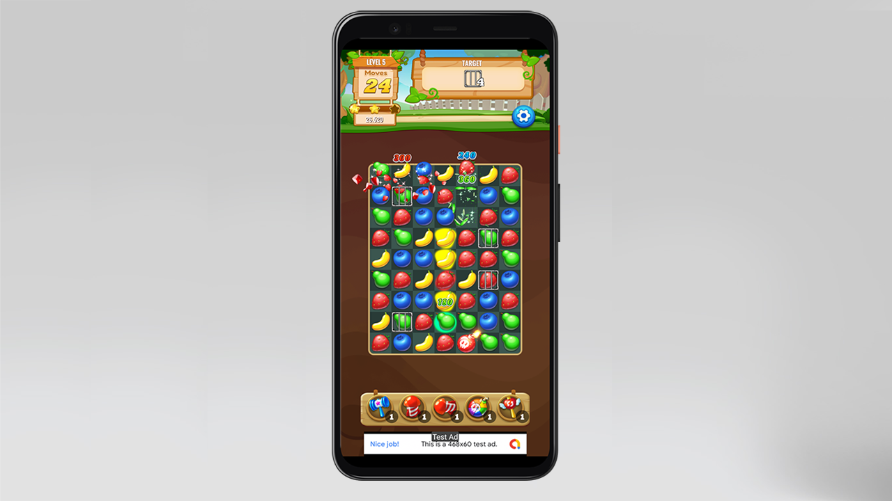 Juice Pop Mania - Match 3 Game Unity Project