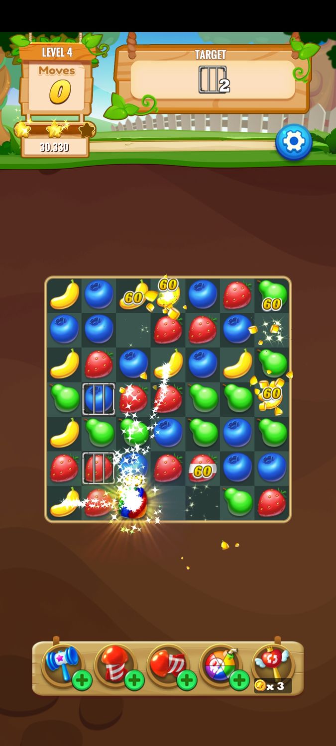 Juice Pop Mania - Match 3 Game Unity Project