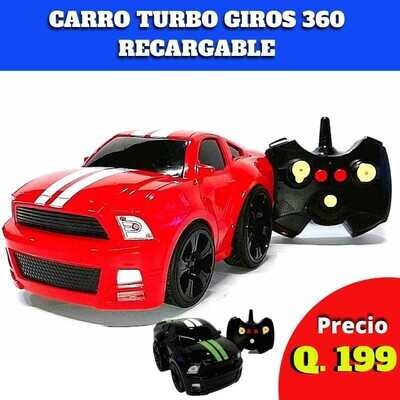 Carro Turbo Giros 360 Recargable