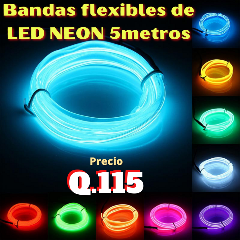 Luces Led Neón para exteriores