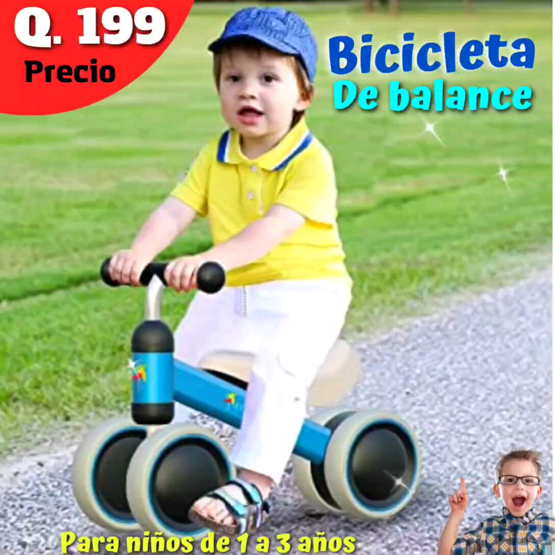 Bicicleta de equilibrio para niños