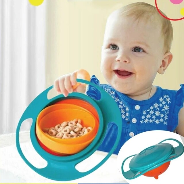 Plato antiderrame para niños 360⁰
