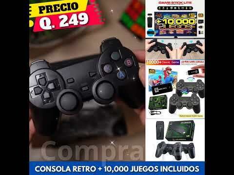 CONSOLA RETRO 10,000 JUEGOS, 4K