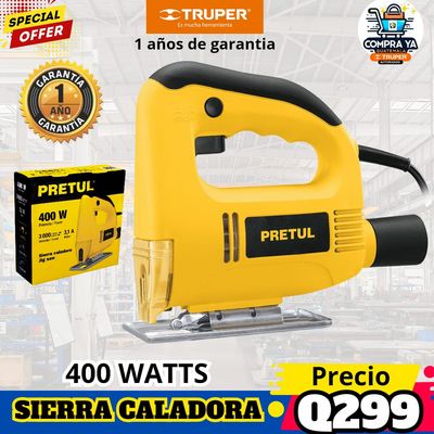 Sierra caladora 400 W Pretul