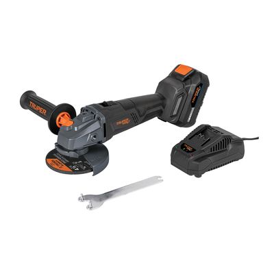 Esmeriladora angular inalámbrica 4-1/2&quot;, 20V, sin carbones