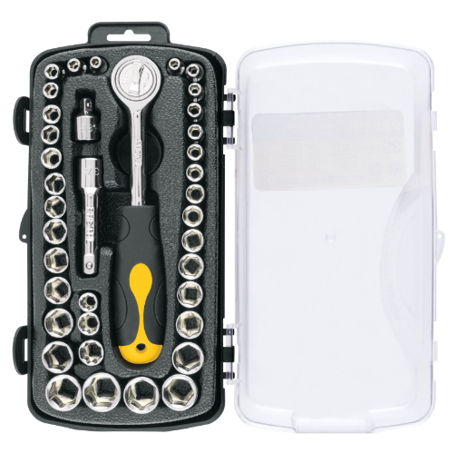 Set de rach y copas, 39 piezas