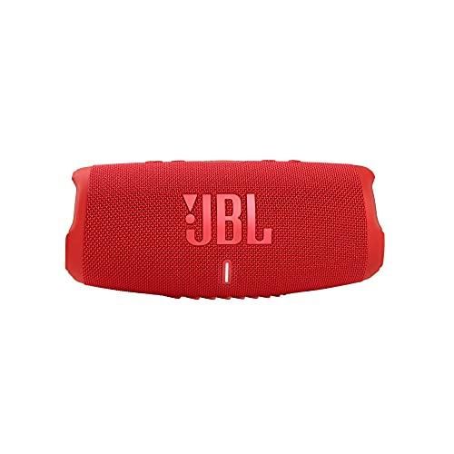 JBL CHARGE 5 - Altavoz Bluetooth Portátil Impermeable (IP67) con Powerbank Carga USB, 20 horas de reproducción, JBL Partyboost (Rojo) - Color Rojo