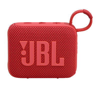 Bocina JBL GO 4 Portátil, Resistente Al Agua, Color Rojo