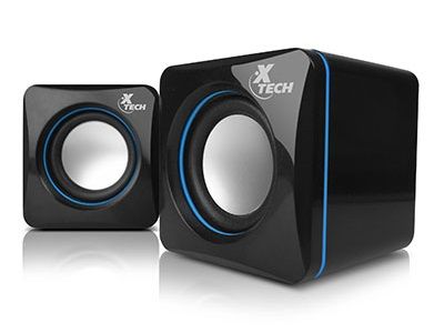 Mini Bocina Estéreo Con Alimentación USB Y 3,5mm, Xtech