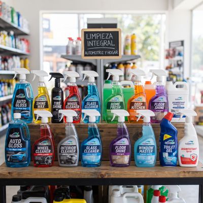 PRODUCTOS PARA CARROS Y LIMPIEZA