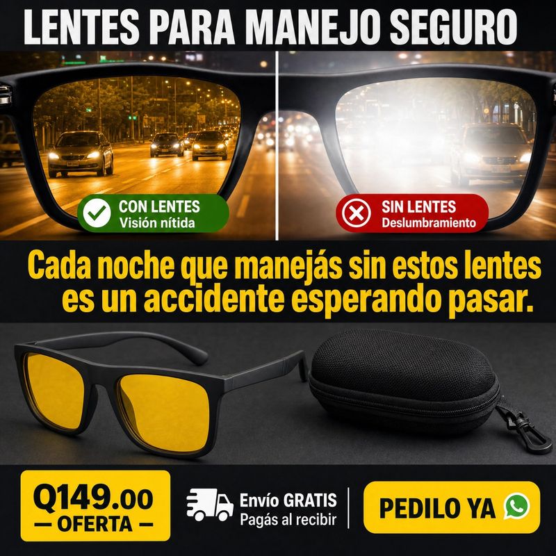 LENTES MANEJO SEGURO