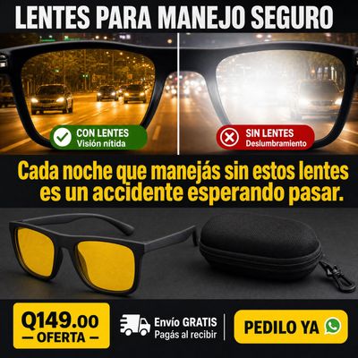 LENTES MANEJO SEGURO
