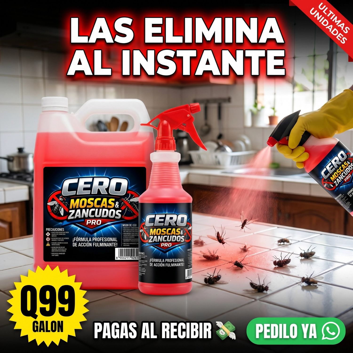 CERO MOSCAS Y ZANCUDOS