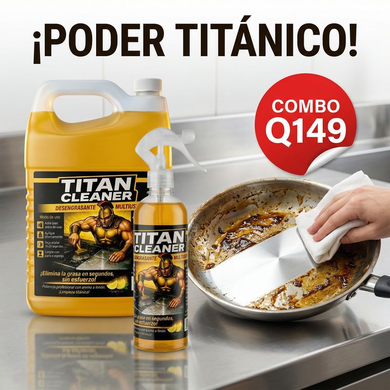 DESENGRASANTE TITAN CLEANER