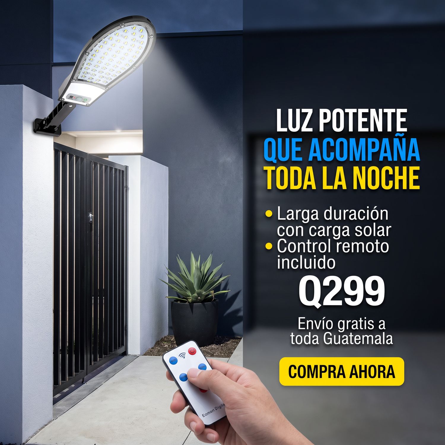 LAMPARA SOLAR ALCON