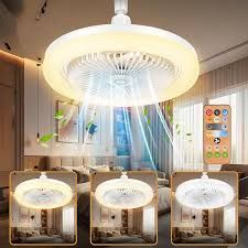 VENTILADOR DE TECHO CON LUZ LED