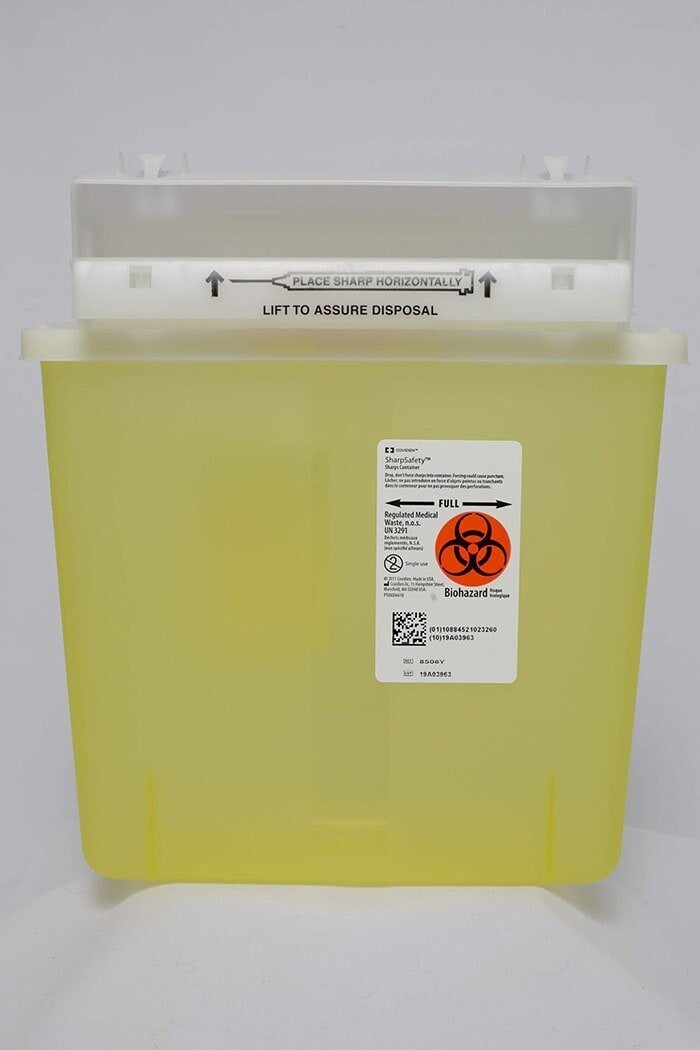 5.1 Qt. Sharps Container