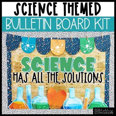 Science Themed Bulletin Board or Door Decor