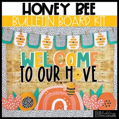 Honey Bee Back to School Bulletin Board or Door Decor