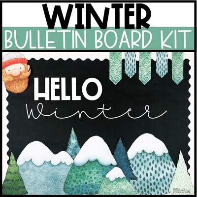 Winter Wonderland Bulletin Board or Door Decor