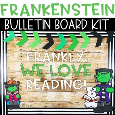 Frankenstein Halloween Bulletin Board or Door Decor