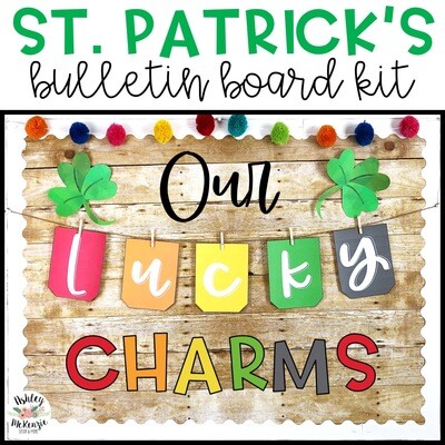 St. Patrick's Day Bulletin Board Kit or Door Decor