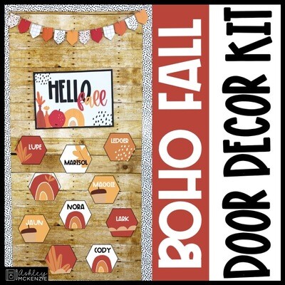 Boho Fall Door Decor Kit