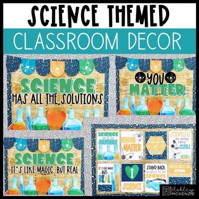 Science Classroom Decor Bundle