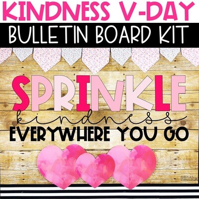 Valentine's Day Bulletin Board or Door Decor - Kindness Theme