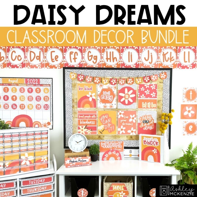 Daisy Dreams Classroom Decor Bundle