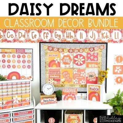 Daisy Dreams Classroom Decor Bundle